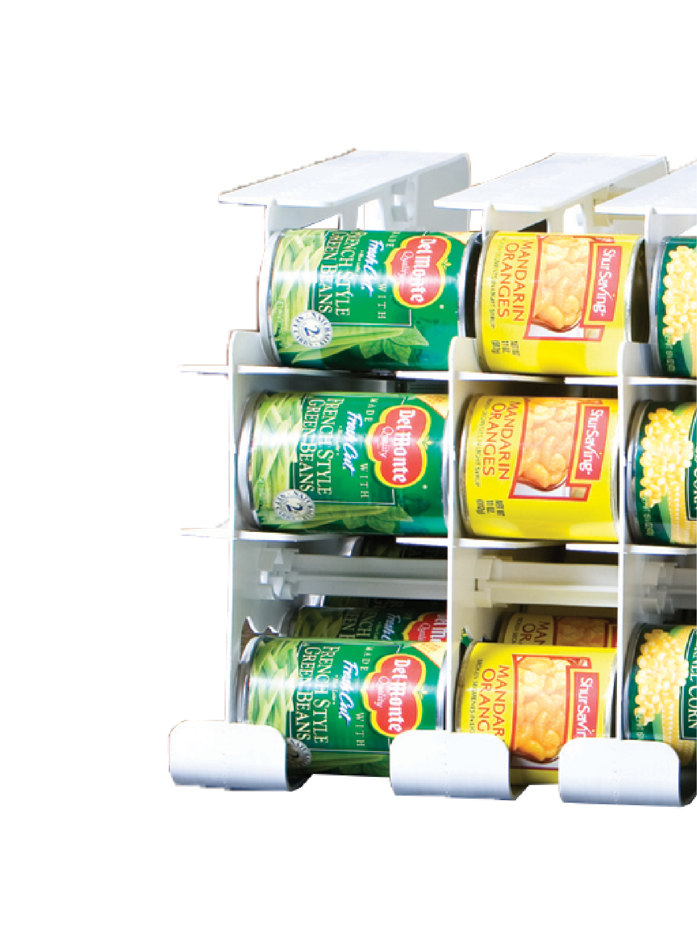 Shelf Reliance Compact Cansolidator Pantry Food W/rotation System