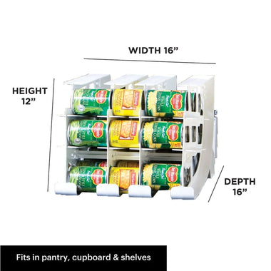 FIFO™ Can Tracker | 54 Standard 10 to 15 Oz Can Food Holder Home & Garden | Kitchen & Dining | Kitchen Tools & Utensils | Kitchen Organizers | Can Organizers VMInnovations 